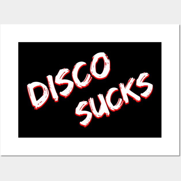 disco sucks Wall Art by joyTrends